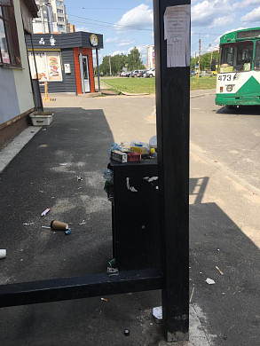 Ивановка переживает, что мусор не уберут до понедельника